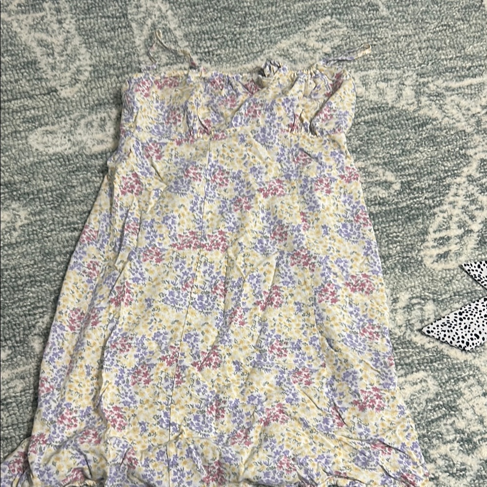 SO Purple and Pink Resort Sundress with Spaghetti Straps